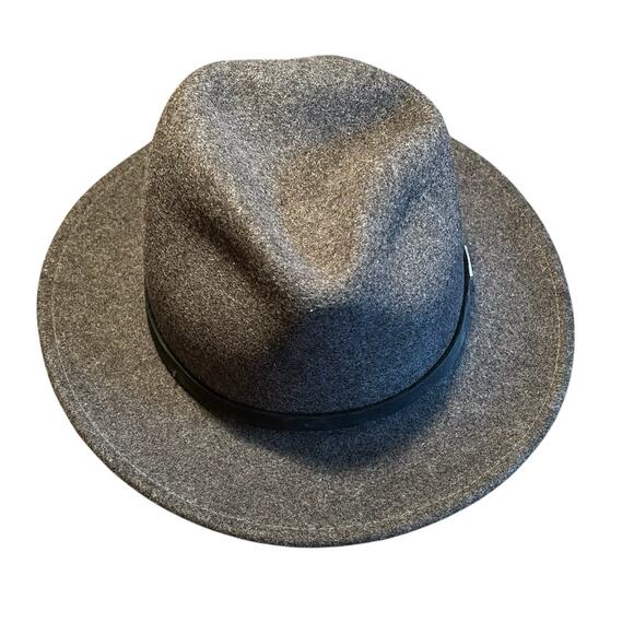 STETSON Gray Mello Felt Hat XL USA Made 100% Wool Crushable WPL 4384 - Picture 12 of 13